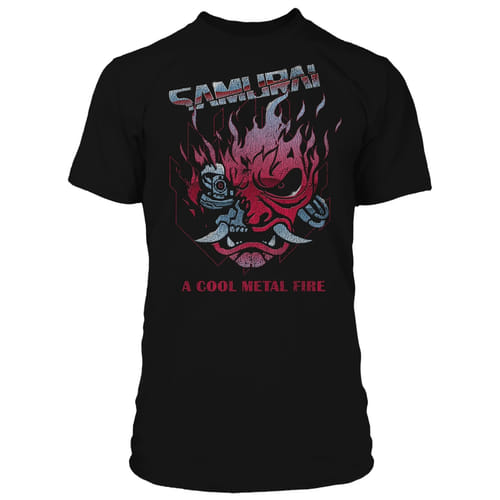 Tričko Cyberpunk 2077 - Chrome Samurai Tričko Cyberpunk 2077 - Chrome Samurai