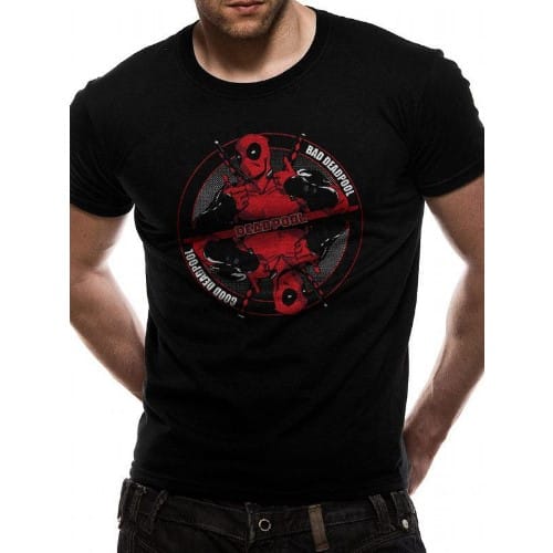 Tričko Deadpool Bad Good Tričko Deadpool Bad Good