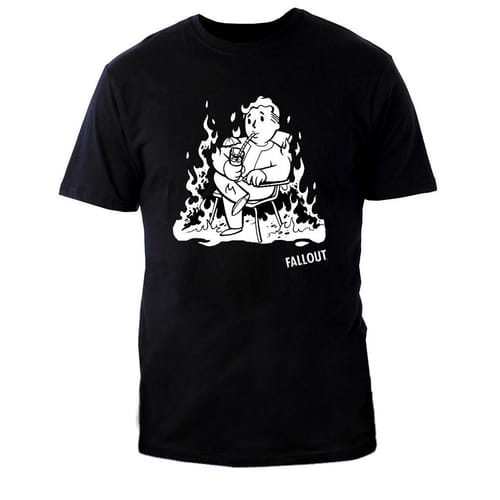 Tričko Fallout Boy (čierne) Tričko Fallout Boy (čierne)