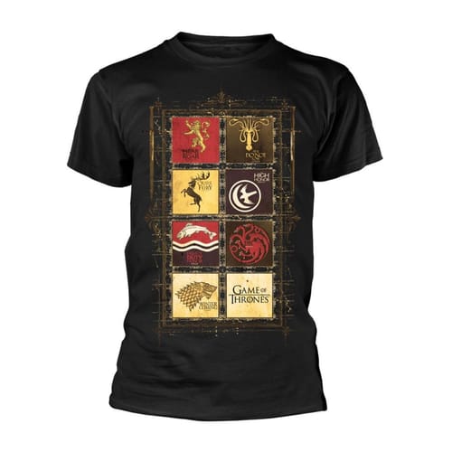 Tričko Game of Thrones - Block Sigils Tričko Game of Thrones - Block Sigils