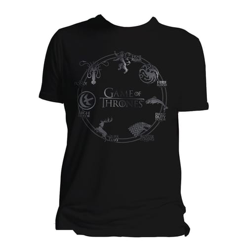 Tričko Game of Thrones - Domy Tričko Game of Thrones - Domy