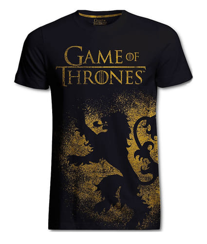 Tričko Game of Thrones - Lannister (zlaté) Tričko Game of Thrones - Lannister (zlaté)