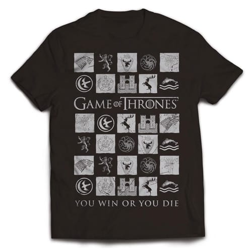 Tričko Game of Thrones Win or Die Tričko Game of Thrones Win or Die