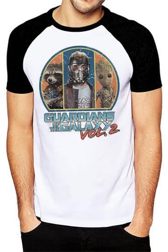 Tričko Guardians of the Galaxy 2 - Retro Circle Tričko Guardians of the Galaxy 2 - Retro Circle