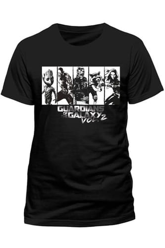 Tričko Guardians of the Galaxy - Silver Strips Tričko Guardians of the Galaxy - Silver Strips