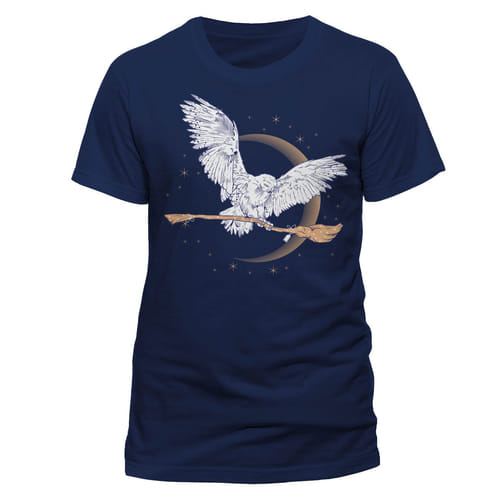 Tričko Harry Potter - Hedviga s metlou Tričko Harry Potter - Hedviga s metlou