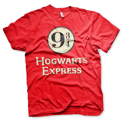 Tričko Harry Potter - Hogwarts Express, červené