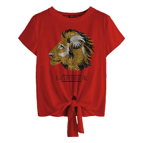 Dámske tričko Harry Potter - Gryffindor Revers, s uzlom Dámske tričko Harry Potter - Gryffindor Revers, s uzlom