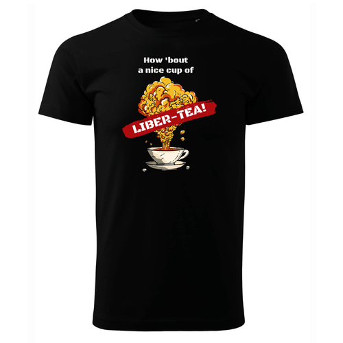 Tričko Helldivers - A Nice Cup of Liber-Tea Tričko Helldivers - A Nice Cup of Liber-Tea