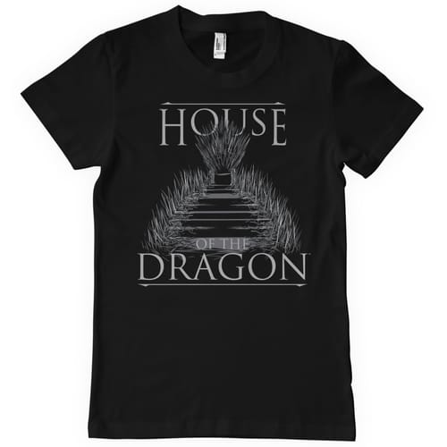 Levně Tričko House Of The Dragon - Iron Throne