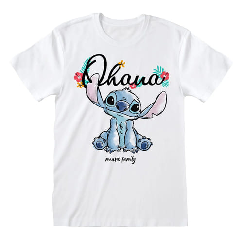 Levně Tričko Lilo & Stitch - Ohana Means Family