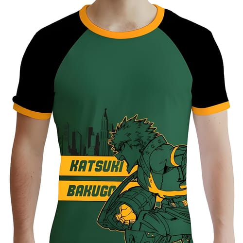 Levně Tričko My Hero Academia - Bakugo