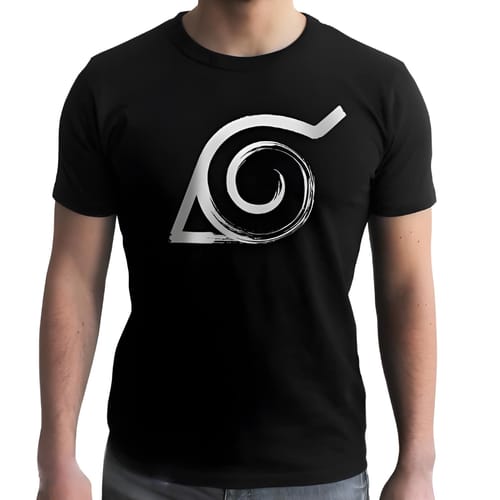 Levně Tričko Naruto Shippuden - Konoha
