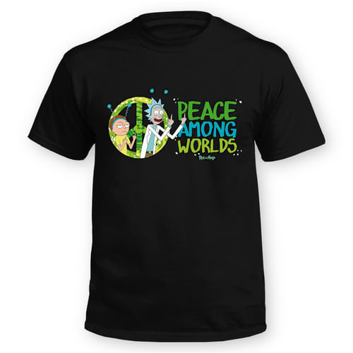 Tričko Rick and Morty - Peace Among Worlds Tričko Rick and Morty - Peace Among Worlds