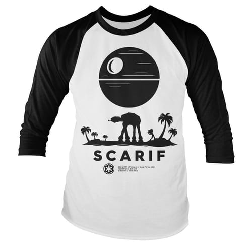 Tričko s dlhými rukávmi Star Wars: Rogue One - Scarif Baseball Tričko s dlhými rukávmi Star Wars: Rogue One - Scarif Baseball