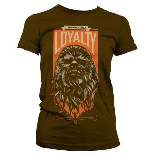 Tričko Star Wars - Chewbacca Loyalty Girly Tee Tričko Star Wars - Chewbacca Loyalty Girly Tee