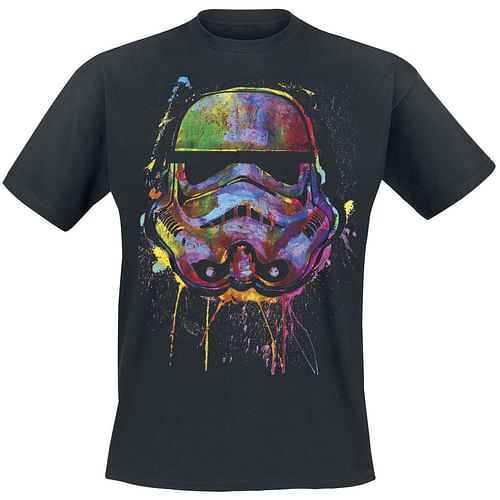 Tričko Star Wars - Paint Splats Helmet