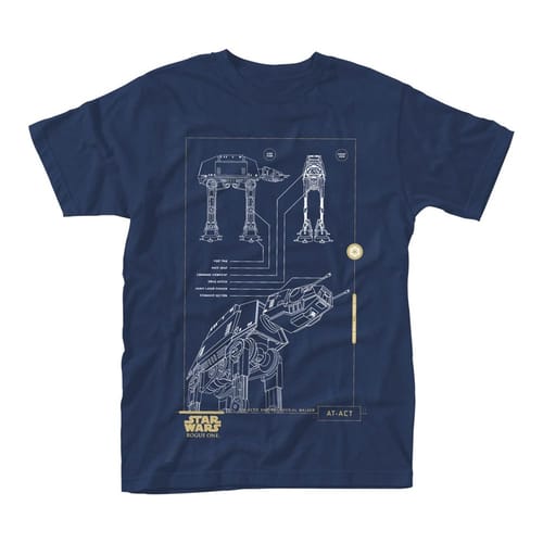 Tričko Star Wars Rogue One - Blue Print Tričko Star Wars Rogue One - Blue Print