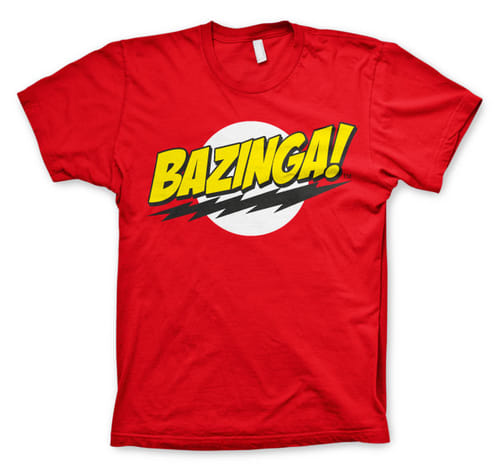 Levně Tričko The Big Bang Theory: Bazinga