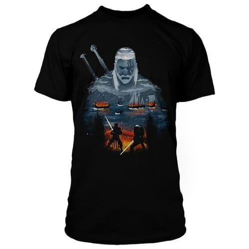 Tričko Zaklínač 3 - Geralt and Eredin Tričko Zaklínač 3 - Geralt and Eredin