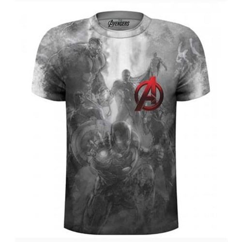 Tričko Marvel Comics: Avengers Montage - Sublimation Tričko Marvel Comics: Avengers Montage - Sublimation