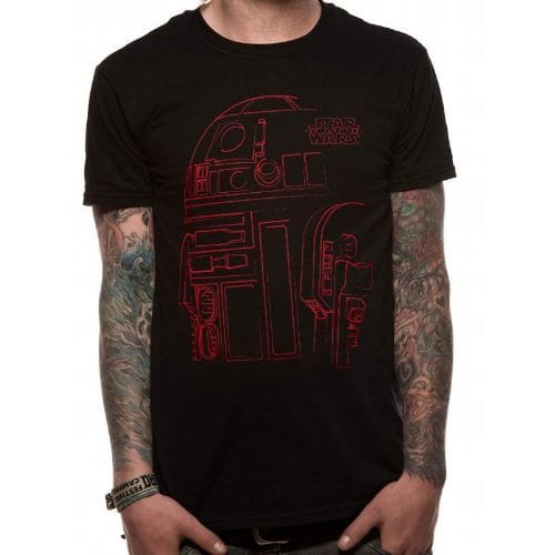 Tričko Star Wars Episode VIII - R2-D2 Lines Tričko Star Wars Episode VIII - R2-D2 Lines