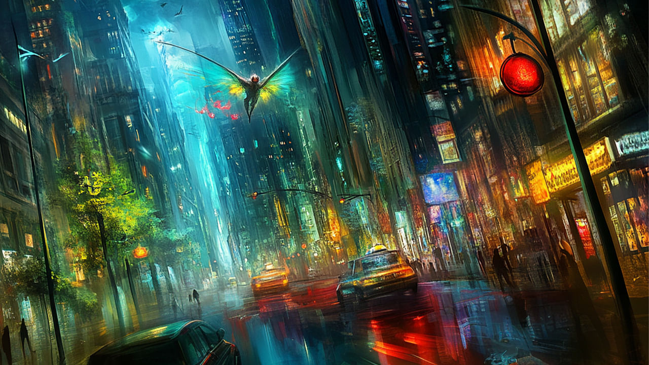 Ilustrácia Urban Fantasy