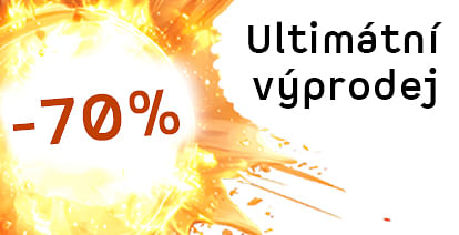 Ultimátní výprodej 70% slevy