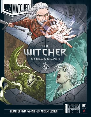 Unmatched: The Witcher - Steel and Silver Unmatched: The Witcher - Steel and Silver