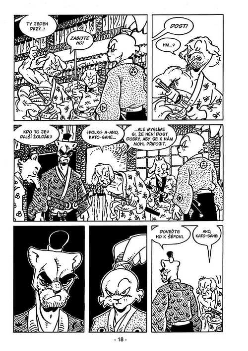 Obrázok Usagi Yojimbo Město zvané peklo (Stan Sakai)