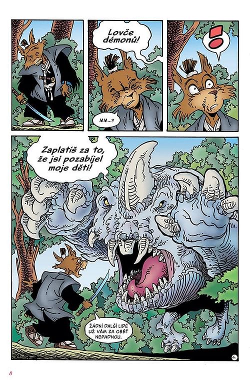 Obrázok Usagi Yojimbo 34: Bunraku a další příběhy - Stan Sakai