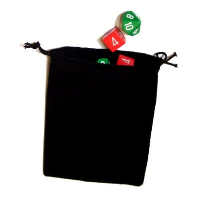 Vrecko na kocky čierne