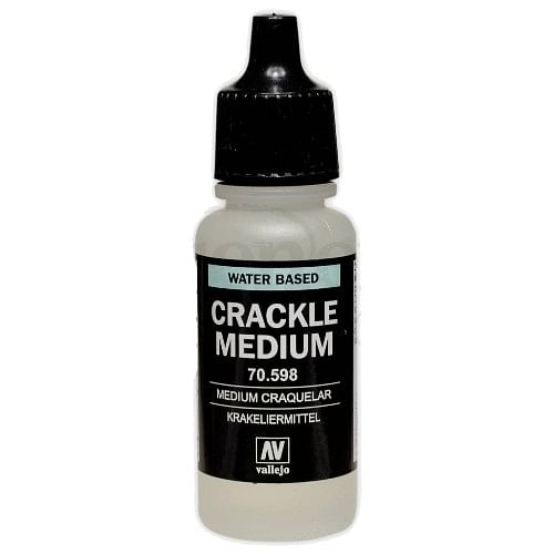 Crackle medium vallejo как пользоваться