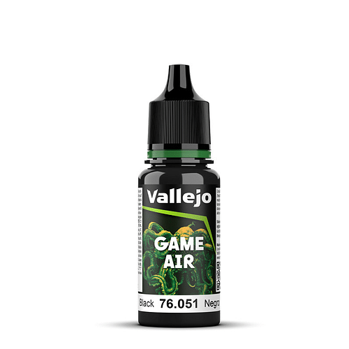 Obrázok Vallejo: Game Air Black 18ml