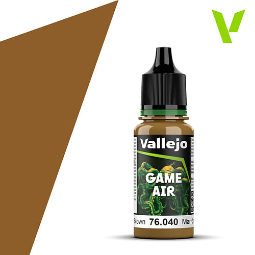 Obrázok Vallejo: Game Air Leather Brown 18ml