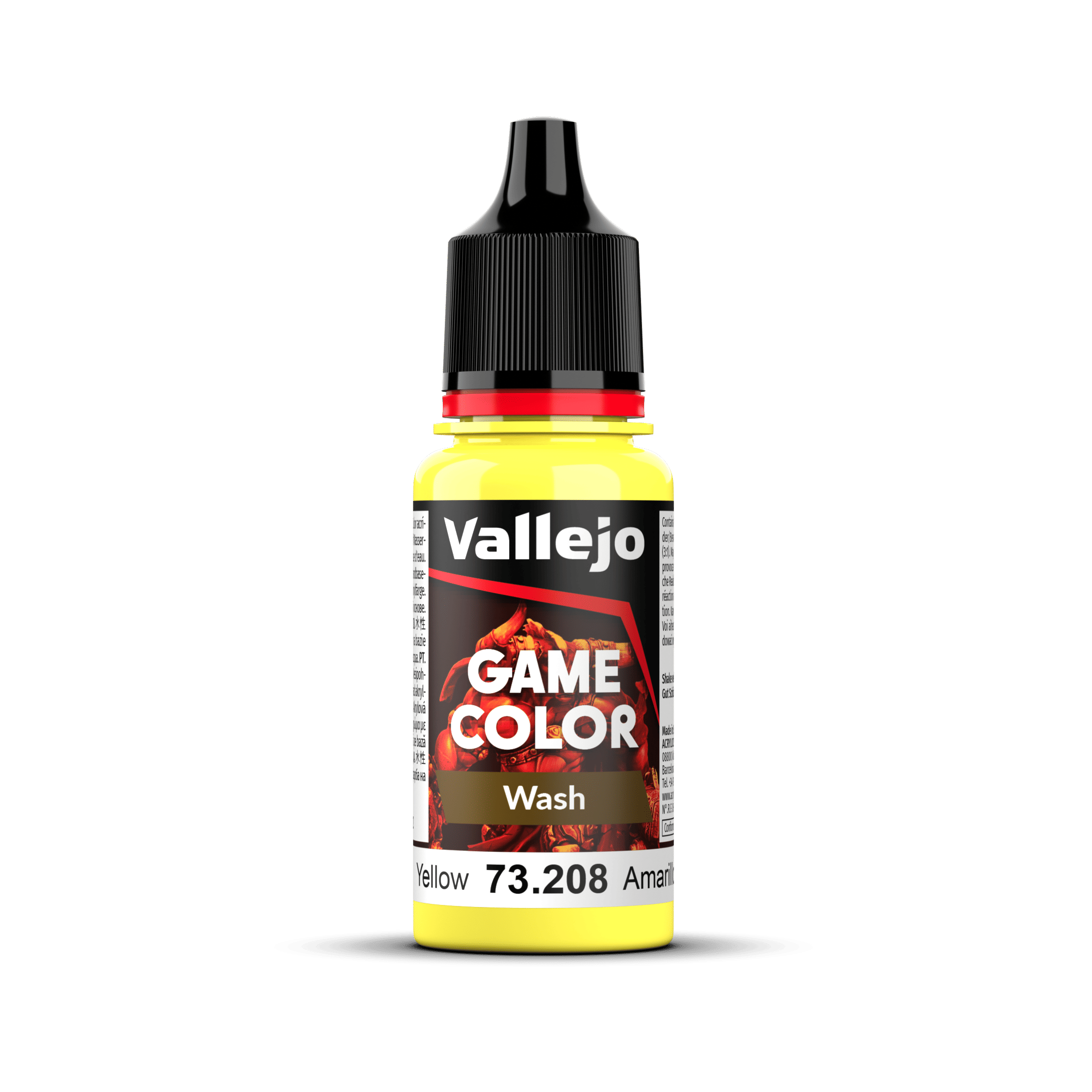 Peinture Game Color Umber Wash 73203 Par Vallejo – Teinte Terre D'ombre Pour Figurines