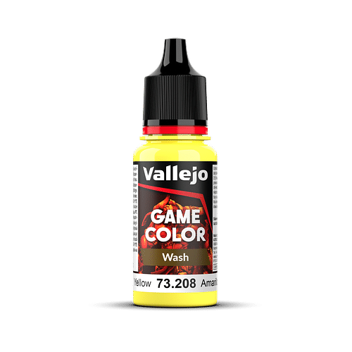 Obrázok Vallejo: Game Color Yellow Wash 18ml