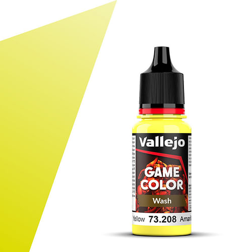 Obrázok Vallejo: Game Color Yellow Wash 18ml