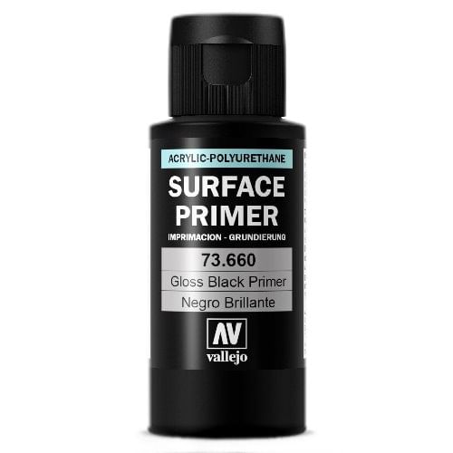 Vallejo: Gloss Black Surface Primer Vallejo: Gloss Black Surface Primer