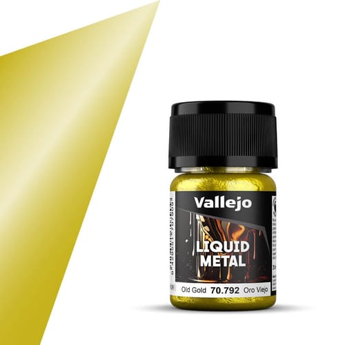 Levně Vallejo: Liquid Metal - Old Gold