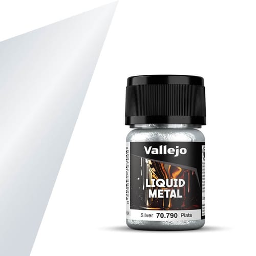 Levně Vallejo: Liquid Metal - Silver