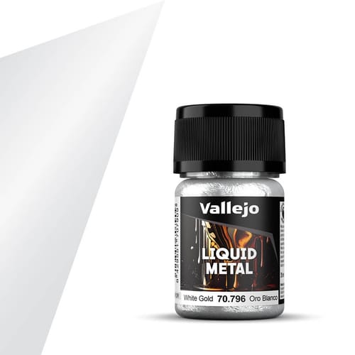 Levně Vallejo: Liquid Metal - White Gold