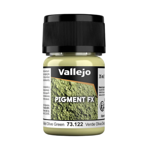 Vallejo Pigments: Faded Oilve Green