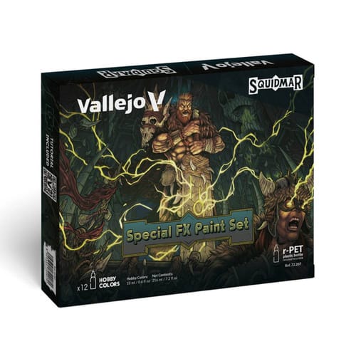 Levně Sada barev Vallejo: Special FX Paint Set by Squidmar (12 ks)