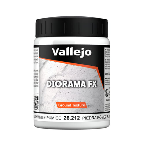 Levně Vallejo: Diorama Effects - Rough White Pumice Ground Texture