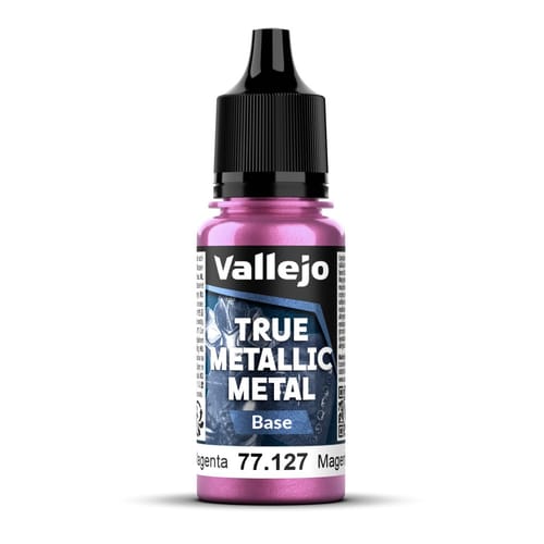 Levně Vallejo: True Metallic Metal Base - Crimson Magenta
