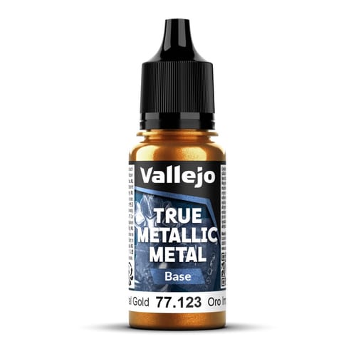 Levně Vallejo: True Metallic Metal Base - Imperial Gold