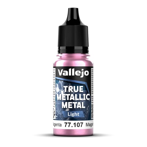 Levně Vallejo: True Metallic Metal Light - Crimson Magenta