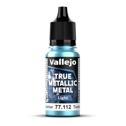 Levně Vallejo: True Metallic Metal Light - Hydra Turquoise