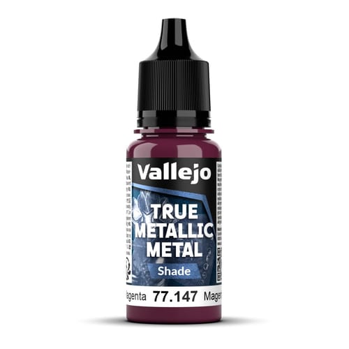 Levně Vallejo: True Metallic Metal Shade - Crimson Magenta